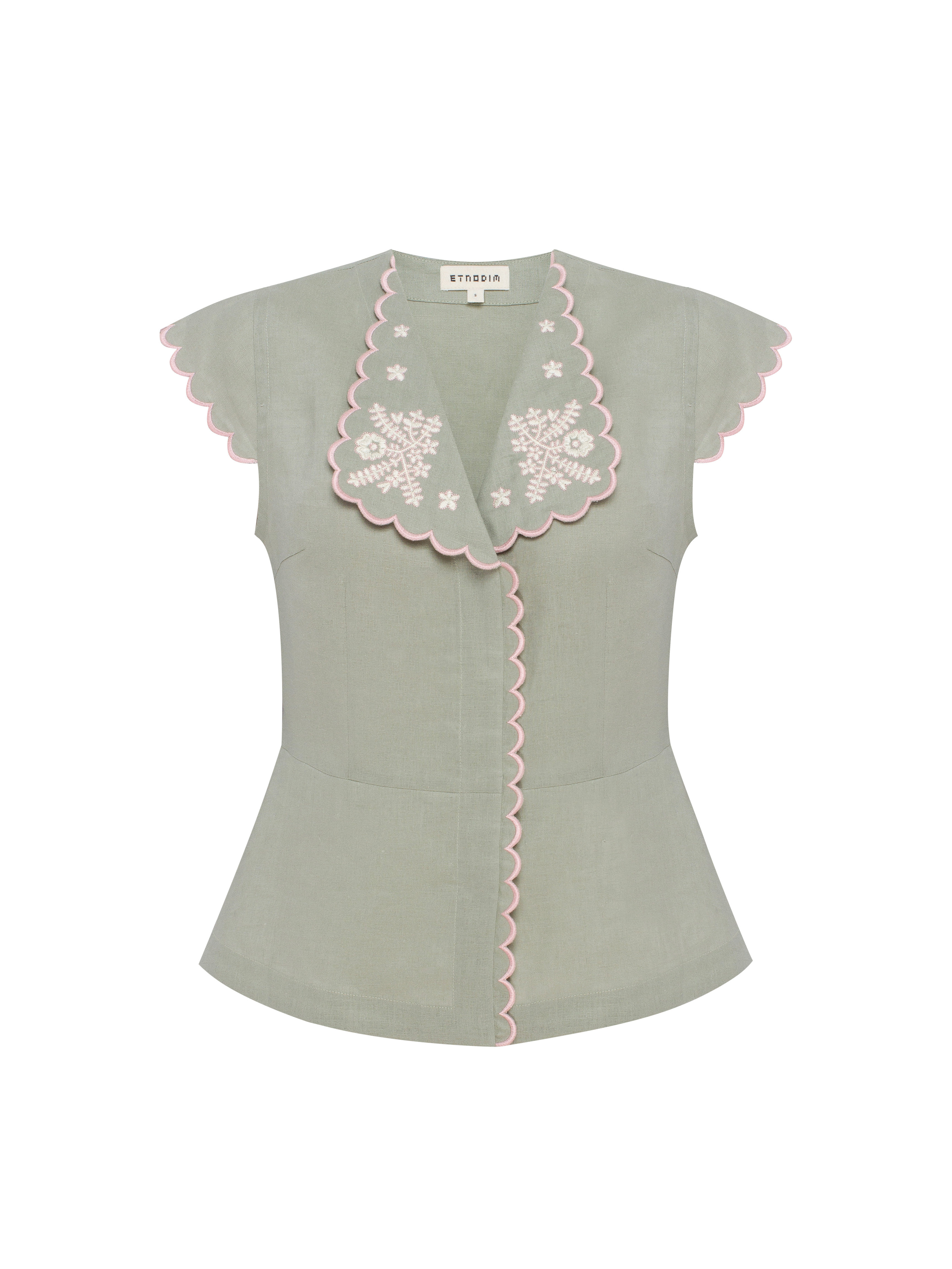 “Yasnytsia” Light Green Top sizes